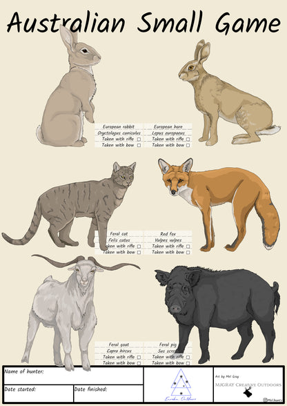 Australian Small Game - A1 Poster