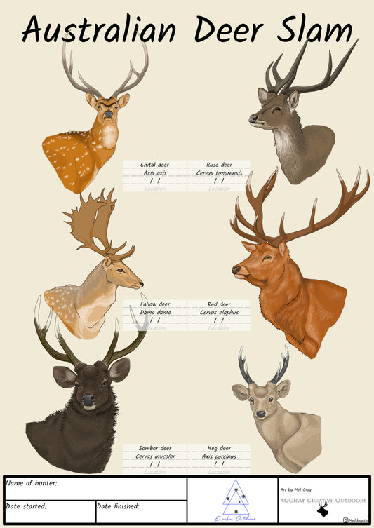 Australian Deer Slam - A1 Poster