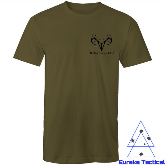Hunting Connection Podcast Official Logo T-Shirt. Official Merchandise. Men's AS Colour 100% cotton t-shirt. Regular cut.